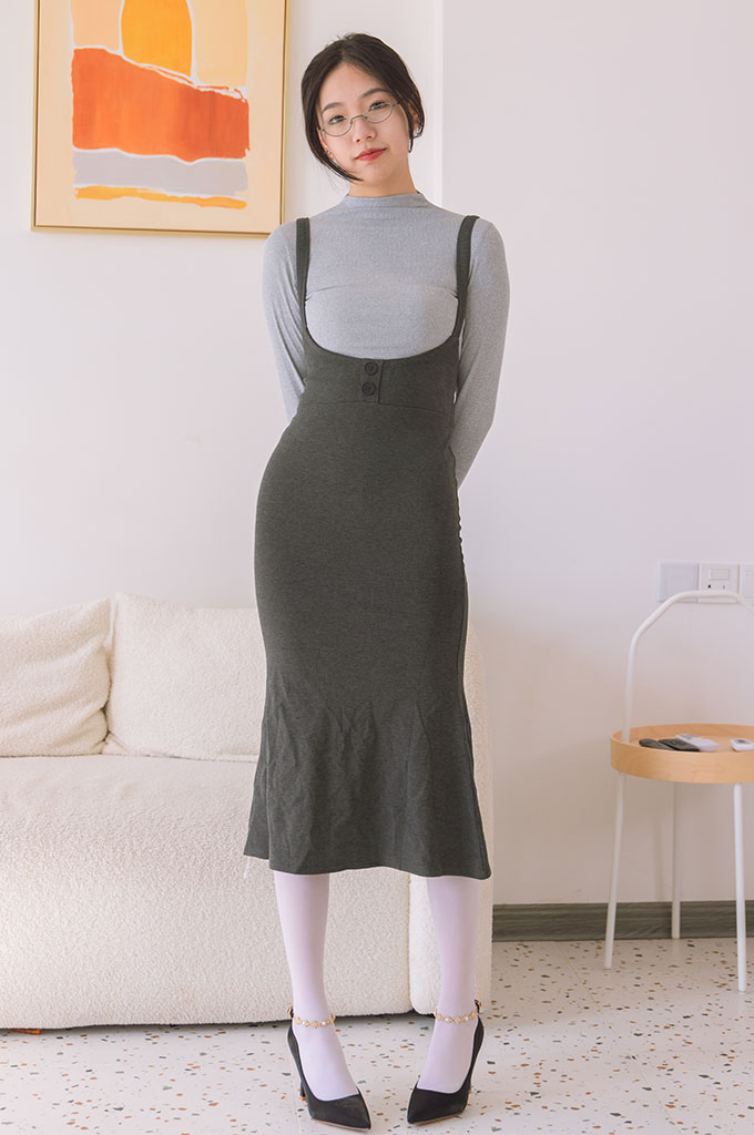 图片[5]-W060-高跟鞋、厚白丝-爱丝时刻