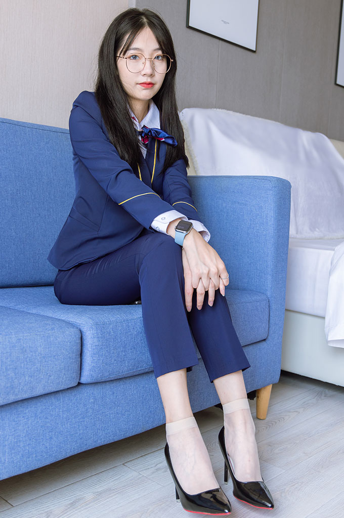 图片[2]-W145-高跟鞋、短肉丝（脚尖加固款）、空姐制服-爱丝时刻