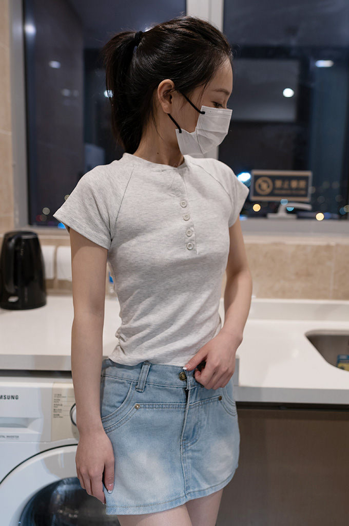 A111-牛仔短裤-爱丝时刻